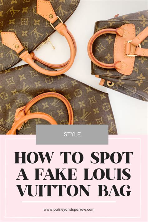 spot fake lv bag